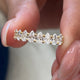 Diamond Stackable Fashion Ring 1.20 ct TCW, Yellow Gold 14K