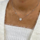 Diamond Pendant Necklace 1.4 ct White Gold
