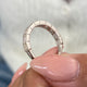 Diamond Half Eternity Fashion Ring 1.20 ct TCW, White Gold 14K