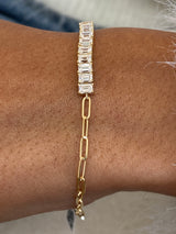 Diamond Tennis Bracelet 2.6 ct Yellow Gold