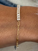 Diamond Tennis Bracelet 2.6 ct Yellow Gold