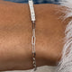 Diamond Tennis Bracelet 1.7 ct White Gold