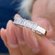 Diamond Diamond Band Fashion Ring 0.65 ct TCW, White Gold 14K