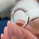 Diamond Diamond Band Fashion Ring 0.65 ct TCW, White Gold 14K