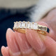 Diamond Wedding Band Fashion Ring 0.70 ct TCW, Yellow Gold 14K