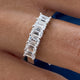 Diamond Band Ring 1.1 ct White Gold