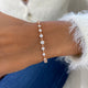 Diamond Link Bracelet 1.8 ct Rose Gold