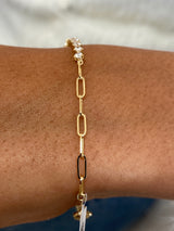 Diamond Tennis Bracelet 1.1 ct Yellow Gold