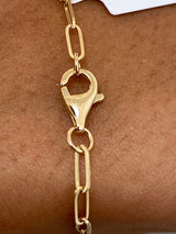 Diamond Tennis Bracelet 1.1 ct Yellow Gold