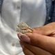 Diamond Wrap Ring 0.74 Carat Yellow Gold 14K