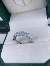 Diamond Half Eternity Ring 2.5 ct White Gold