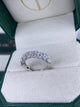 Diamond Half Eternity Ring 2.5 ct White Gold