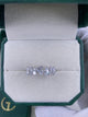 Diamond Band Ring 2.6 ct White Gold