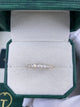 Diamond Half Eternity Ring 1 ct Yellow Gold