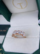 Diamond Stackable Ring 3.05 Carat Rose Gold 14K