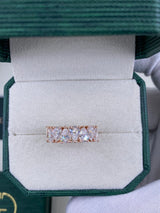 Diamond Band Ring 3 ct Rose Gold