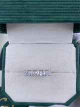 Diamond Band Ring 1.3 ct White Gold