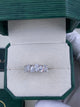 Diamond Band Ring 2.7 ct White Gold