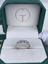 Diamond Eternity Ring 2.65 Carat White Gold 14K