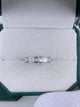 Diamond Band Ring 0.6 ct White Gold