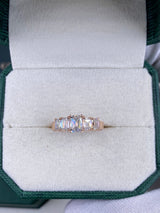 Diamond Band Ring 1.7 ct Rose Gold