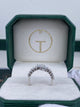 Diamond Half Eternity Ring 1.85 Carat White Gold 14K