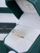 Diamond Two Stone Ring 1.76 Carat White Gold