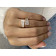 Diamond Wrap Ring 2.94 Carat White Gold 14K