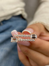 Diamond Statement Ring 1.34 Carat Rose Gold 14K