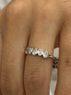 Diamond Band Ring 0.3 ct White Gold