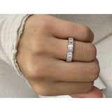 Diamond Eternity Ring 2.16 Carat Yellow Gold 14K