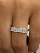 Diamond Band Ring 1.3 ct White Gold