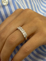 Diamond Stackable RIng 1.32 Carat White Gold 14K