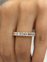 Diamond Band Ring 1.5 ct Yellow Gold