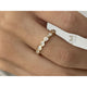 Diamond Band Ring 0.4 ct Yellow Gold