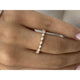Diamond Band Ring 0.4 ct Yellow Gold