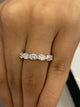Diamond Band Ring 1.2 ct White Gold