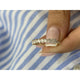 Diamond Stackable Ring 0.52 Carat Yellow Gold 14K