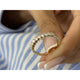 Diamond Stackable Ring 0.52 Carat Yellow Gold 14K