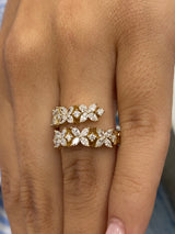 Diamond Band Ring 1 ct Yellow Gold