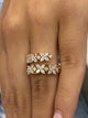 Diamond Band Ring 1 ct Yellow Gold