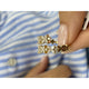 Diamond Wrap Ring 1.09 Carat Yellow Gold 14K