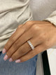 Diamond Stackable Ring 1.14 Carat Yellow Gold 14K