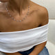 Diamond Chain Necklace 1.9 ct White Gold