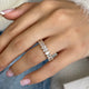 Diamond Eternity Ring 4 ct Yellow Gold