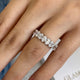 Diamond Eternity Ring 4.1 ct White Gold