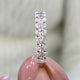 Diamond Eternity Ring 1.73 Carat Rose Gold 14K