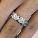 Diamond Eternity Ring 3.7 ct White Gold