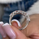 Diamond 5 stone ring 1.64 Carat White Gold 14K