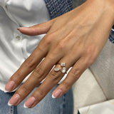 3-Stone Ring 1.7ct TCW, 14K Gold